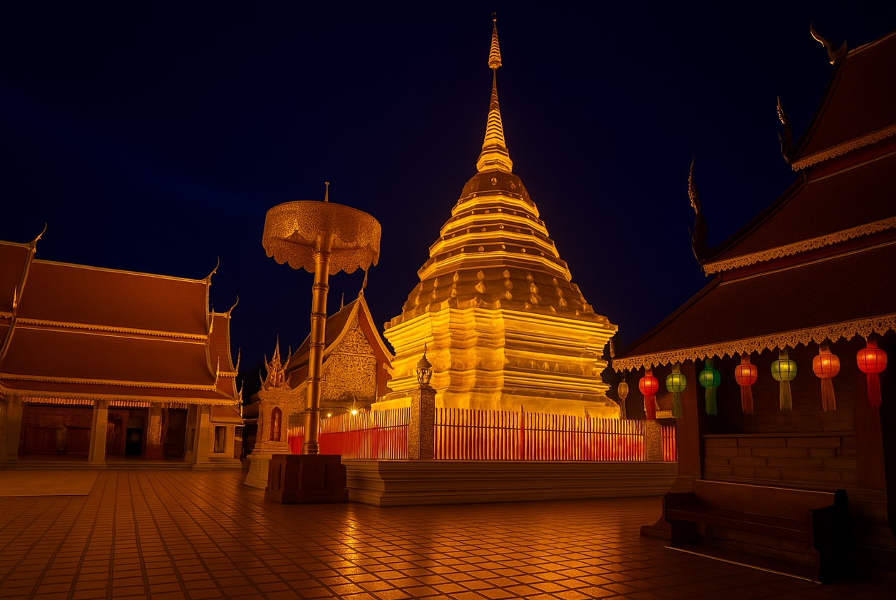 Wat Pra Thap Doi Suthep 5